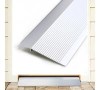 ILOOXI Striscia di Transizione per Pavimenti in Alluminio, Coprisoglia Profilo di Livellamento, Profilo di Transizione Larghezza 10cm, per Moquette/Porta/Piastrelle/Laminato (Color : L 90cm (3ft)