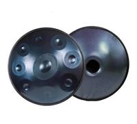 ILOOXI Strumento A Tamburo Handpan In D Minor Handpan 9 Note 10 Note 12 Note Tamburo Per Tongue In Acciaio Strumento Musicale Tamburo A Mano Da 22 Pollici (Color : Blue-440hz, Size : 9 Notes)