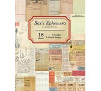 Ilopa Journals Basic Ephemera Collection (Tascabile) Vintage Ephemera Collection