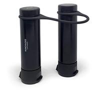 ILOVEHANDLES Nunchucks - Bottiglie da viaggio, a prova di perdite, ricaricabili, approvate dalla TSA, tubi comprimibili per viaggi, palestra, articoli da toeletta per shampoo, lozioni e sapone