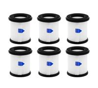 ilovelife 6 filtri HEPA con filtro a rete di ricambio per aspirapolvere cordless INSE N5S N5T S6T S6P Pro, bianco