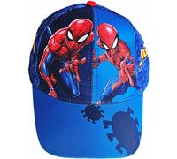 ILS I LOVE SHOPPING Cappello con Visiera da Ragazzo/Bambino Berretto da Baseball Regolabile Spider Blu