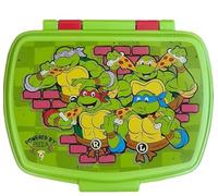 ILS I LOVE SHOPPING Contenitore Portapranzo Porta merenda Scatola Sandwich Box per Bambini (Tartarughe Ninja Turtles)