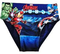 ILS I LOVE SHOPPING Costume da Bagno Mutandina Slip per Bambini e Ragazzi Boxer Parigamba per Mare e Piscina per Avengers Hulk Taglia 3-4 Anni Blu