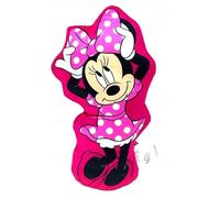 ILS I LOVE SHOPPING Cuscino 3D Shaped Sagomato peluche per Bambini in Poliestere con la Forma sagoma Personaggio (per MINNIE MOUSE Topolina)