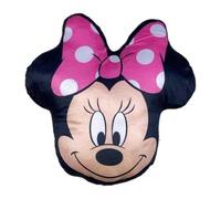 ILS I LOVE SHOPPING Cuscino 3D Shaped Sagomato peluche per Bambini in Poliestere con la Forma sagoma Personaggio (per Topolina Minnie Mouse)