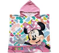 ILS I LOVE SHOPPING Poncho con cappuccio Asciugamano da spiaggia Mare e piscina Accappatoio in microfibra 55X90 cm asciugatura rapida, ultra morbido per MINNIE MOUSE