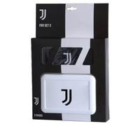 ILS I LOVE SHOPPING Set Regalo Cappello + Porta Merenda in confezione regalo Tifoso Senza BPA Berretto e Portamerenda per Ragazzi Prodotto Ufficiale (Juventus)