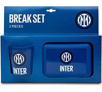 ILS I LOVE SHOPPING Set Regalo Portamerenda + Tazza in confezione regalo Tifoso Senza BPA per Ragazzi Prodotto Ufficiale (Inter)
