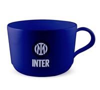 ILS I LOVE SHOPPING Tazza Ufficiale Tazzone in plastica 360ml per Microonde con manico Tifoso colazione BPA-free Made in Italy - INTER