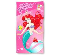 ILS I LOVE SHOPPING Telo Mare Asciugamano da spiaggia e piscina in microfibra CM. 140X70 asciugatura rapida, ultra morbido (ARIEL Sirenetta Principesse)