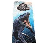 ILS I LOVE SHOPPING Telo Mare Asciugamano da spiaggia e piscina in microfibra CM. 140X70 asciugatura rapida, ultra morbido (per JURASSIC WORLD)