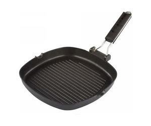 Ilsa Bistecchiera Alluminio antiaderente (26x26cm) LIGHTGRILL Nero 05340260ABD