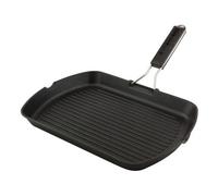 Ilsa Bistecchiera Alluminio antiaderente (35x25cm) DIETIGRILL INDUCTION Nero