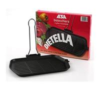 ILSA Bistecchiera Dietella Induction per induzione rettangolare in ghisa cm 23x36 - nero ghisa 0205I230GBS