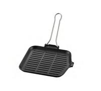 ILSA BISTECCHIERA DIETELLA 24x24 GHISA SMALTATA SUPERFICIE RIGATA PER INDUZIONE