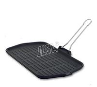 Ilsa Bistecchiera Dietella Ghisa inossidabile 23x36 cm per carni e verdure - Made in Italy
