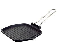 Ilsa Bistecchiera Mono Dietella Ghisa, Nero, Cm 20x20