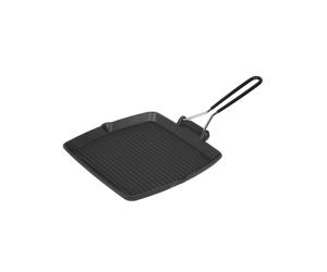 ILSA Bistecchiera Mix Grill 24x24 cm nero Cottura