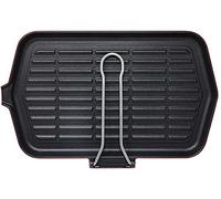 ILSA Bistecchiera Dietella Induction per induzione rettangolare in ghisa cm 23x36 - nero ghisa 0205I230GBS