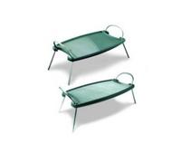 Ilsa Bistecchiera piastra ghisa doppia double face con piedi cm.55x32
