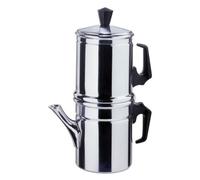 ILSA Caffettiera Cuccumella Napoletana in alluminio tazze 9 liscia
