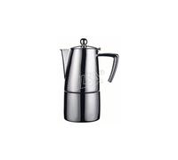 (TG. 6 TAZZE) Ilsa Caffettiera Espresso Lucida 6 Tazze - NUOVO