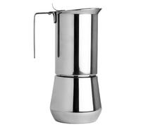 ILSA Caffettiera Espresso Turbo Express, Acciaio Inox 18/10, Tazze 3, Capacità 20 cl