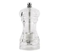ILSA Macinapepe/sale in acrilico con macina in ceramica h cm 15 - trasparente plastica 13250150ACV