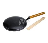 ILSA Crepiera ad immersione con spatola in alluminio antiaderente - nero metallo 05650000XCS