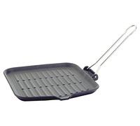 ILSA BISTECCHIERA DIETELLA 24x24 GHISA SMALTATA SUPERFICIE RIGATA PER INDUZIONE