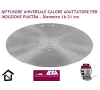 ILSA DIFFUSORE UNIVERSALE CALORE ADATTATORE PER INDUZIONE PIASTRA 12-16-21 CM