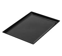 ILSA EFAY Vassoio, GN 1/2, Baker, nero, melamina, piedini, cm 32,5x26,5