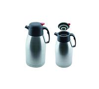 CARAFFA TERMICA THERMOS DA 2 LITRI IN ACCIAIO INOX - EROGATORE A PULSANTE