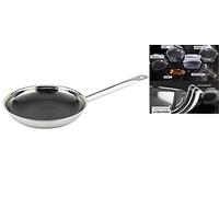 Ilsa padella in acciaio inox 18/10 ø 36 qualità professionale ax active triplo s
