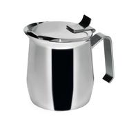 Ilsa jolly caffettiera mezza tazza, con coperchio, in acciaio 18/10 qualità prof
