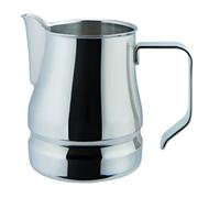 ILSA Lattiera Evolution per Cappuccino e Latte Art, Acciaio Inox 18/10, Tazze 6, Capacità 50 cl