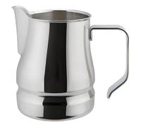 ILSA Lattiera Evolution per Cappuccino e Latte Art, Acciaio Inox 18/10, Tazze 9, Capacità 75 cl