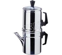 ILSA Macchinetta caff Moka Napoletana 6 Tazze Alluminio 004006