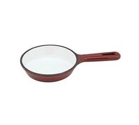 ILSA Mini Padella Rossa Monoporzioni 1 Manico D.13 cm Ghisa Smaltata