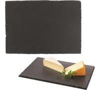 Ilsa Piatto da portata in ardesia naturale, rettangolare, 45 x 30 cm