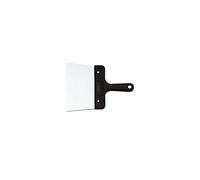ILSA Raschietto Rettangolare Flessibile CM.10X18 Acciaio Inox spatola per Pasta