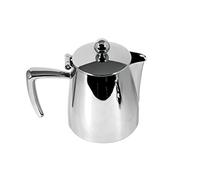 Ilsa Slancio Lucida Caffettiera, con Fondo Induzione, Acciaio Inossidabile, Argento, 2 Tazze