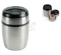 ILSA Portavivande termico per 2 pietanze in acciaio inox e ABS L 1,5
