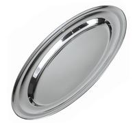 ILSA Vassoio ovale da portata in acciaio inox cm 25
