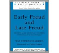 Ilse Grubrich-Simitis Early Freud and Late Freud (Tascabile)