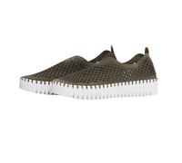 Ilse Jacobsen HORNBAEK Tulip 3373 - Plateau da Donna, Senza Lacci, Basse, Oliva Profonda, 38.5 EU