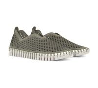 Ilse Jacobsen HORNBÆK | Scarpe Basse da Donna | Sneaker in Microfibra Riciclata e Suola in Gomma Naturale Antiscivolo | Tulip3275 | Leggere Traspiranti | Eco-Friendly | Verde | 38