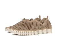 Ilse Jacobsen HORNBÆK | Scarpe Basse da Donna | Sneaker in Microfibra Riciclata e Suola in Gomma Naturale Antiscivolo | Tulip3275 | Leggere Traspiranti | Eco-Friendly | Latte | 37