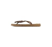 Ilse Jacobsen - Infradito da donna - CHEERFUL16F - Leggero e flessibile, effetto massaggio, con brillantini, comfort elevato, moka, 40 EU